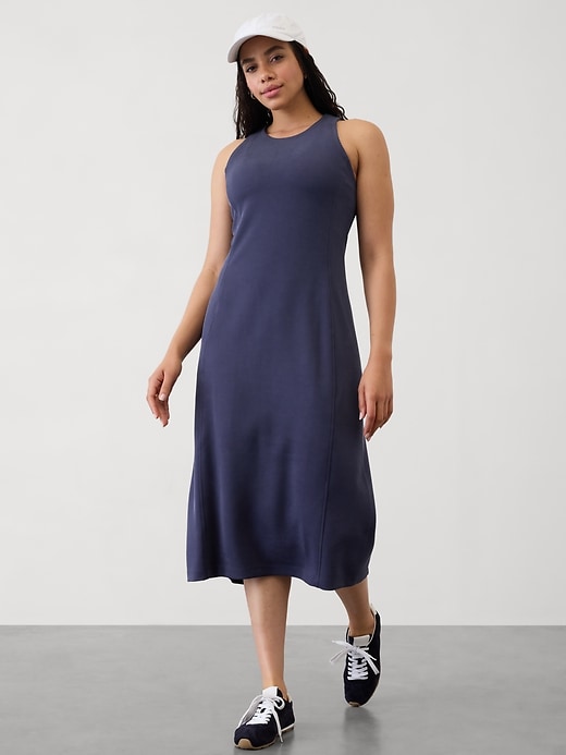 Image number 4 showing, Seasoft Rib Midi Tank Dress