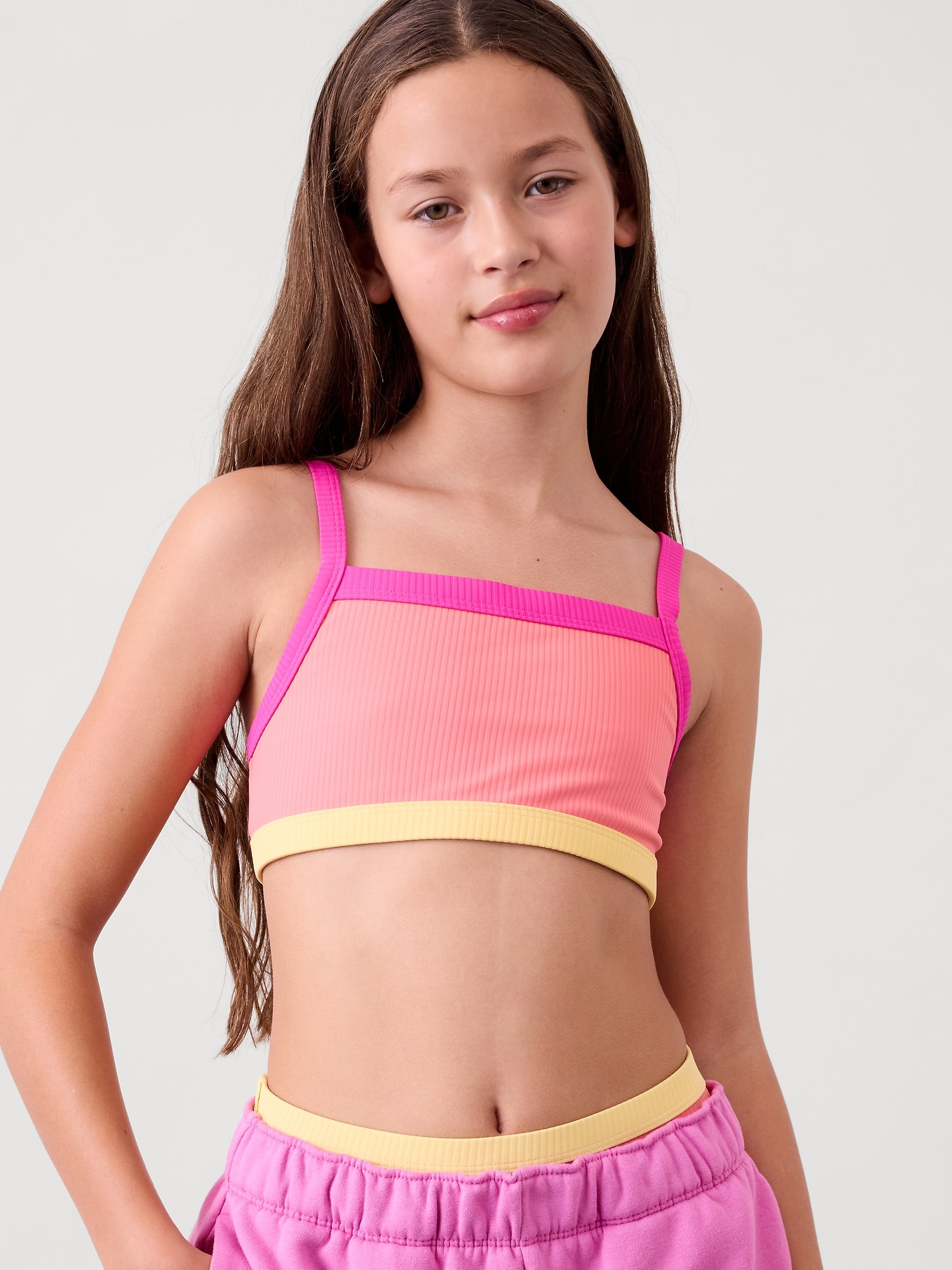 Haut de bikini bandeau réversible Athleta Girl