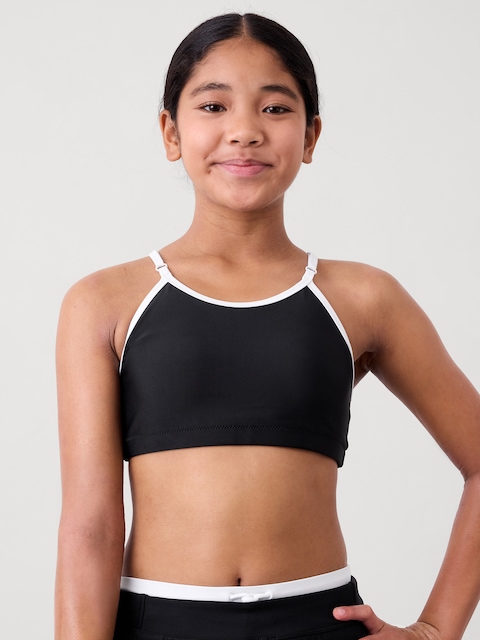 Athleta Girl Adjustable Bikini Top - Black