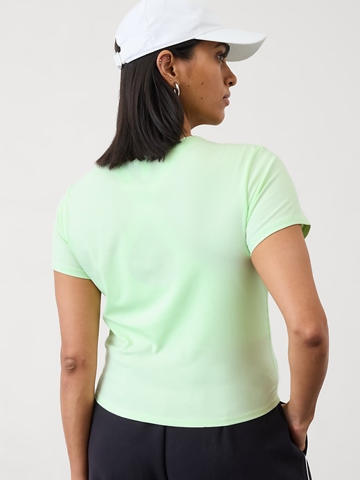 Image number 6 showing, Signature Rib Crop Tee