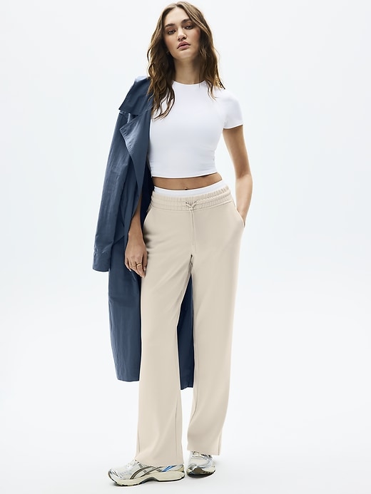 Image number 7 showing, Seasoft Mid Rise Straight Pant