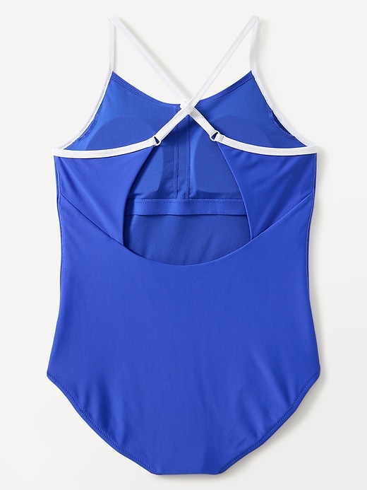 Image number 4 showing, Athleta Girl Adjustable One Piece Swimsuit