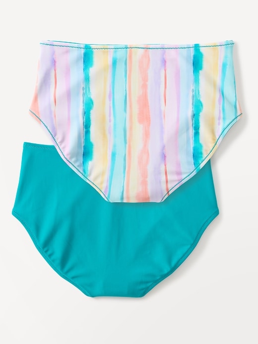 Image number 3 showing, Athleta Girl Reversible High Rise Swim Bottom