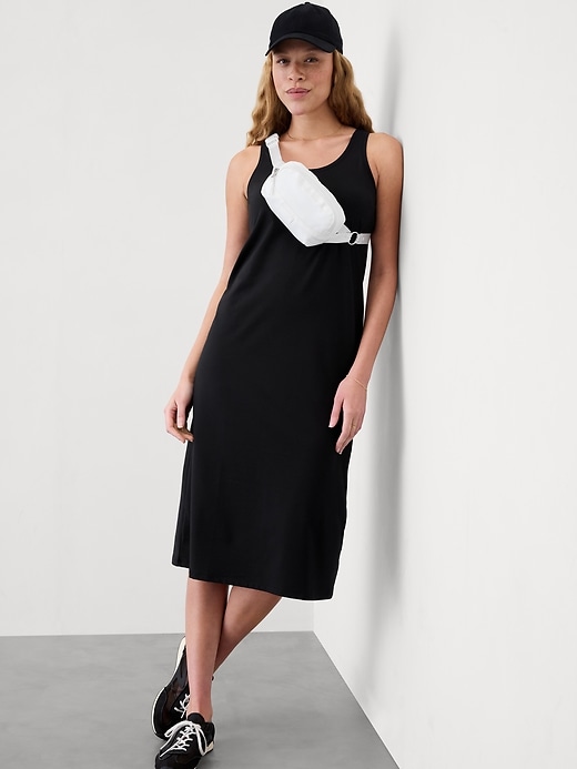 Image number 4 showing, Essential Midi Scoop Dress