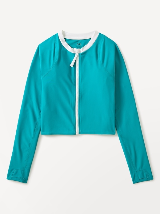 Image number 2 showing, Athleta Girl Full Zip Rashguard