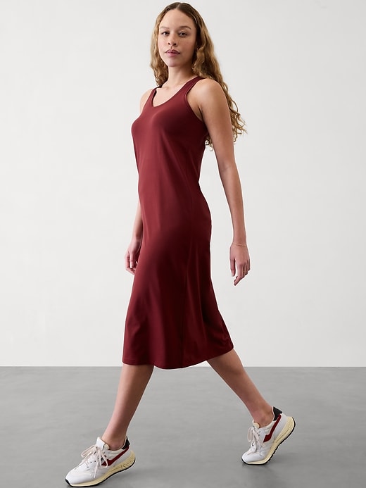 Image number 5 showing, Essential Midi Scoop Dress