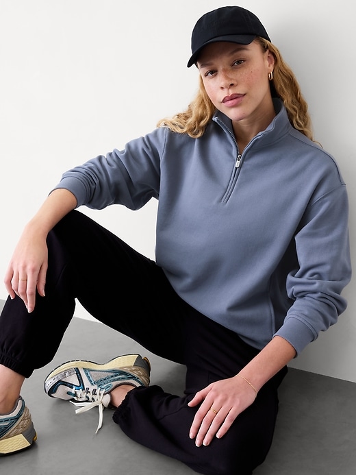 Image number 6 showing, Forever Fleece 1/4 Zip Sweatshirt