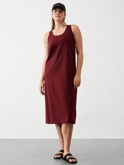 Image number 7 showing, Essential Midi Scoop Dress