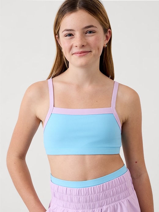 L'image numéro 1 présente Haut de bikini bandeau réversible Athleta Girl