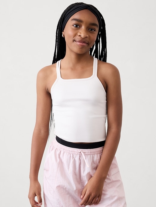 Voir une image plus grande du produit 1 de 3. Camisole courte à bretelles Rise Above Athleta Girl