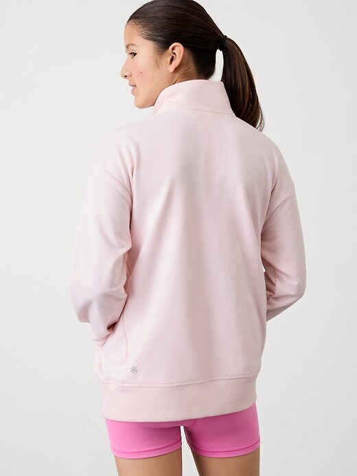 Image number 2 showing, Athleta Girl All Day 1/4 Zip Sweatshirt