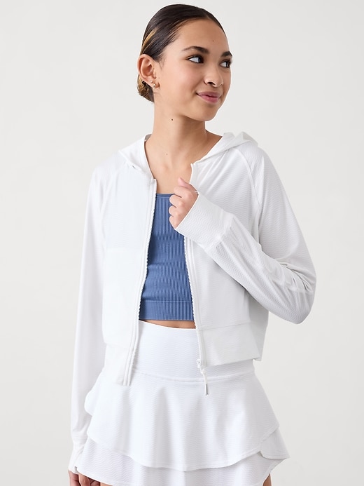 Image number 1 showing, Athleta Girl Serve UPF Jacket