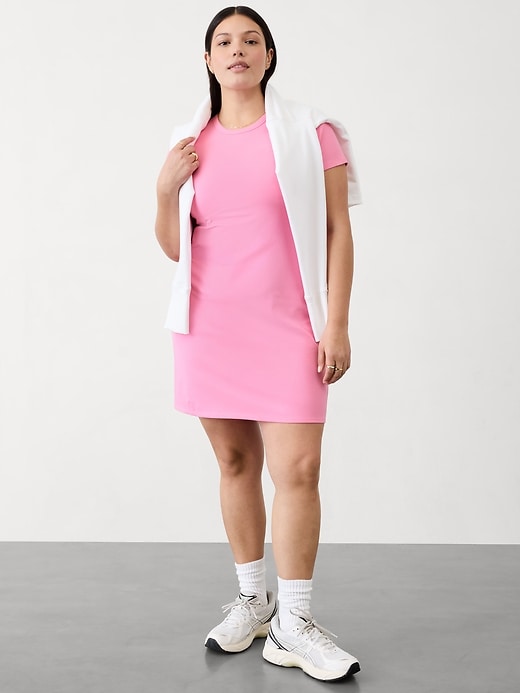 Image number 5 showing, Signature Rib Tee Dress