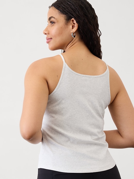 Image number 6 showing, Signature Rib Thin Strap Tank