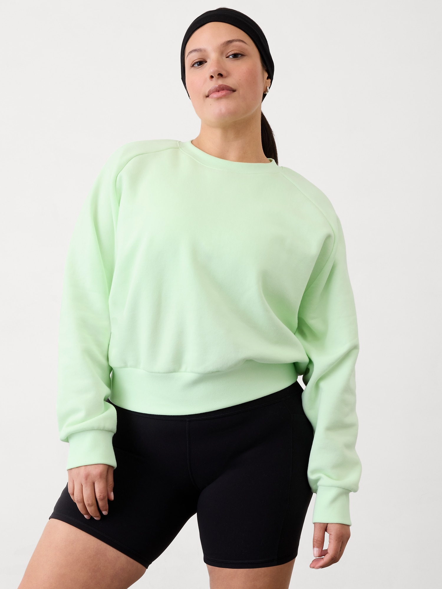 Easy Fleece Crew Sweatshirt - Green