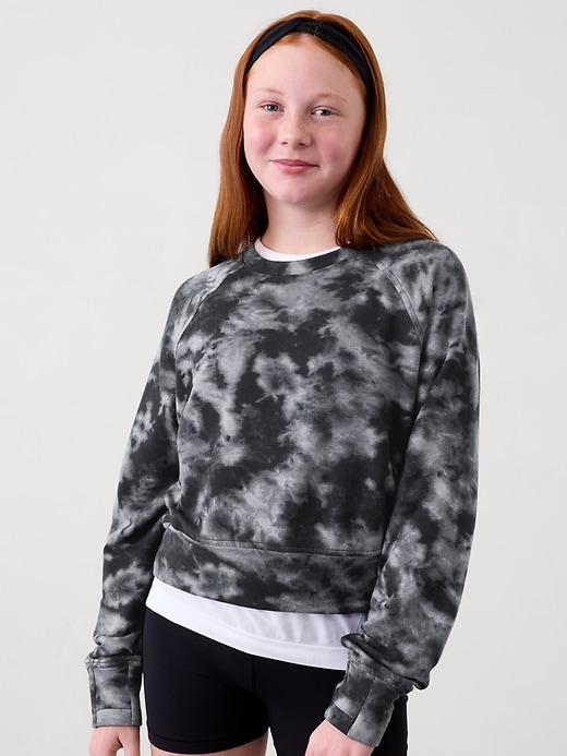 Image number 1 showing, Athleta Girl All Day Crewneck Sweatshirt