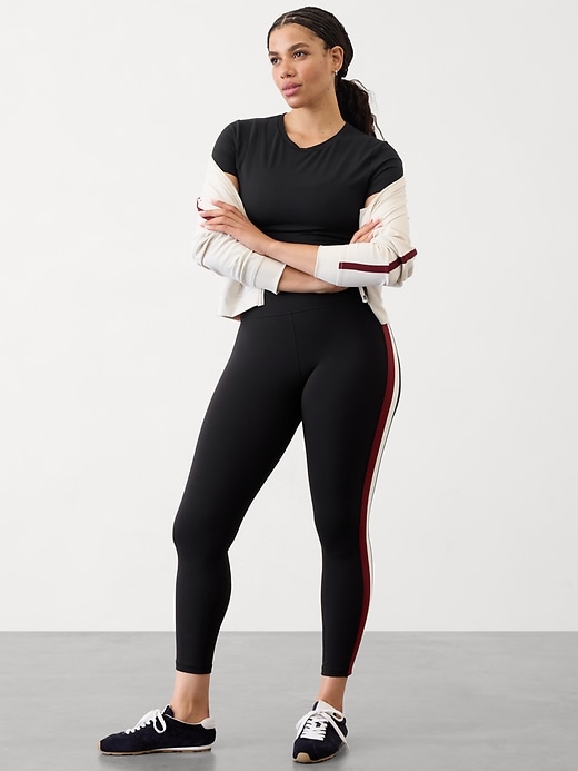 L'image numéro 3 présente Legging à bande taille très haute Elation