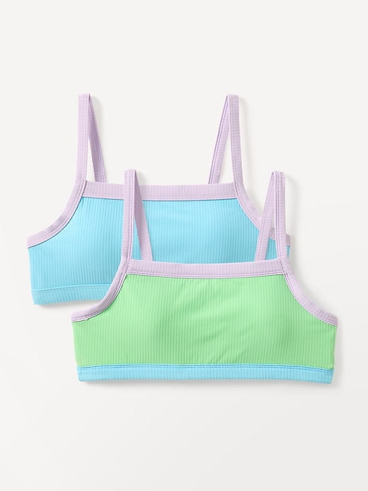 Image number 2 showing, Athleta Girl Reversible Bandeau Bikini Top