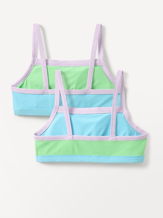 Image number 3 showing, Athleta Girl Reversible Bandeau Bikini Top