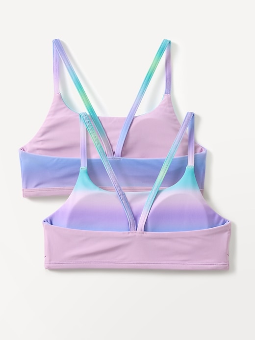 L'image numéro 3 présente Haut de bikini réversible à encolure ronde Athleta Girl