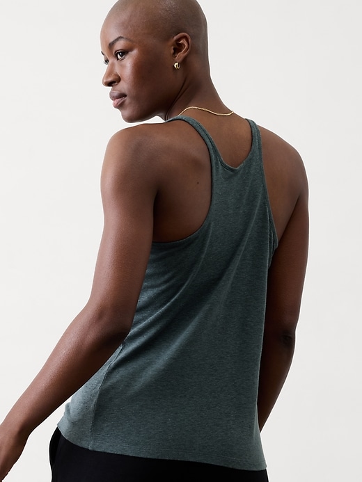 Image number 2 showing, Getaway Linen Blend Tank