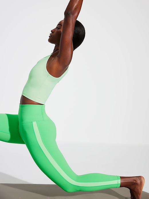 Image number 6 showing, Transcend V-Neck Crop Sports Bra A-C