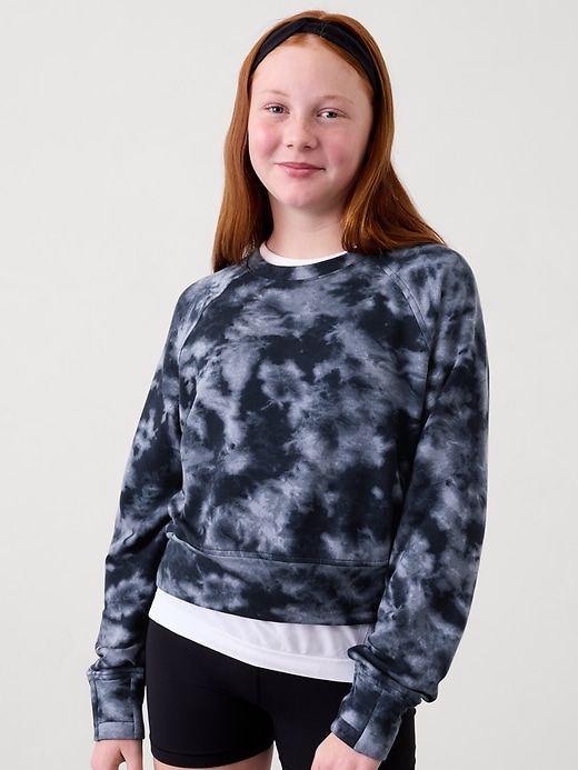 Image number 1 showing, Athleta Girl All Day Crewneck Sweatshirt