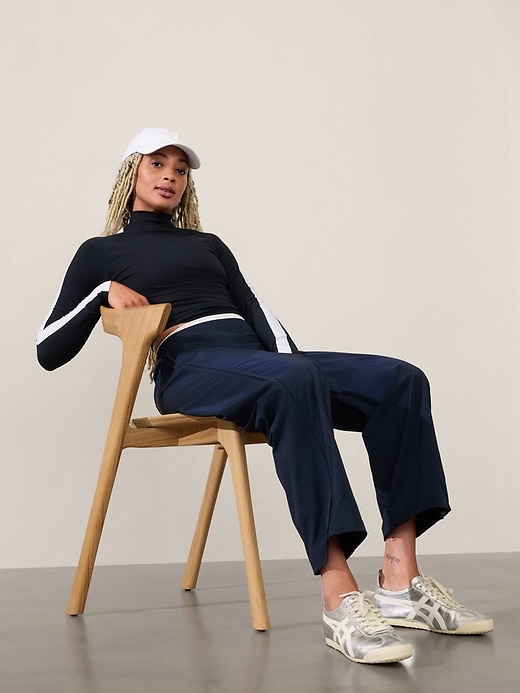 Image number 8 showing, Renew Seamless Mock Neck Top