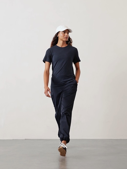 Image number 4 showing, Getaway Linen Blend Tee