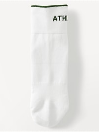 View large product image 3 of 3. Athleta Everyday Quarter Crew Sock 3-Pack