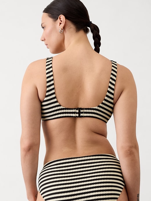 Image number 5 showing, Paradise Yarn Dye Bra Cup Bikini Top