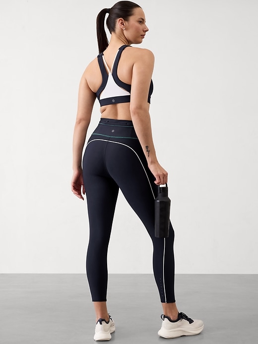 Image number 3 showing, Pacesetter 7/8 Stripe Legging