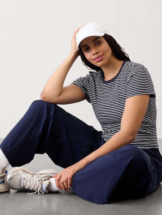 Image number 5 showing, Signature Rib Crop Tee