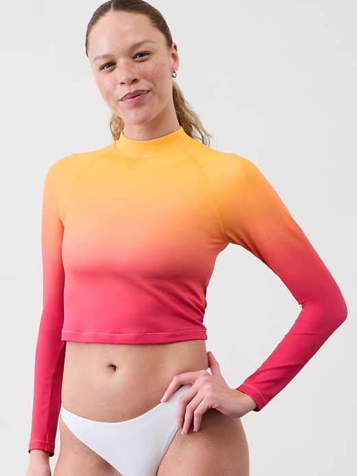 Image number 1 showing, North Point Crop Rashguard