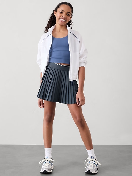 Image number 1 showing, Athleta Girl New Pleat Perfect Skort