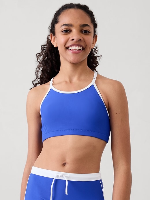 Image number 1 showing, Athleta Girl Adjustable Bikini Top