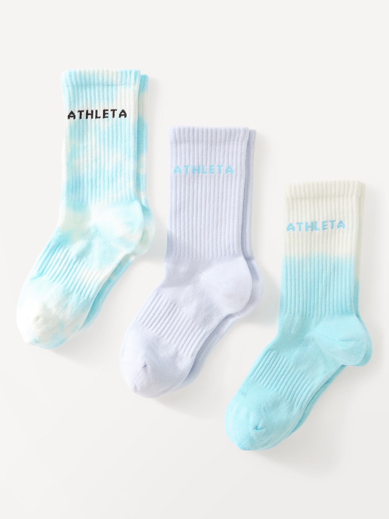 Athleta Girl Everyday Crew Sock 3-Pack