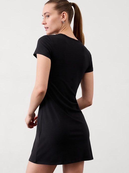 Image number 2 showing, Signature Rib Tee Dress