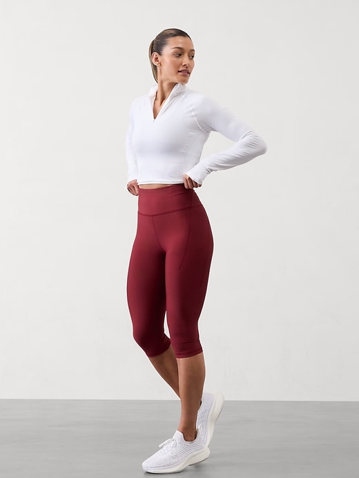 Image number 1 showing, Pacesetter Ultra High Rise Crop Legging