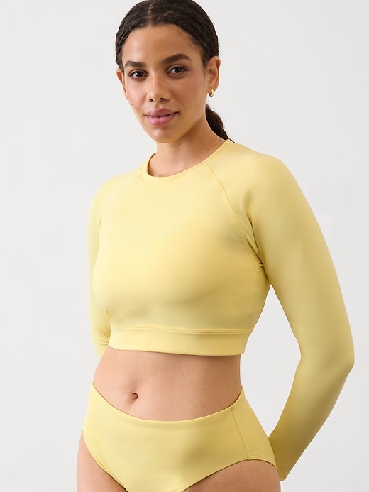 Image number 3 showing, Crop Rashguard