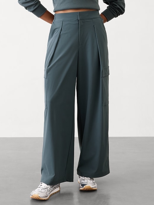 Image number 8 showing, Pinnacle High Rise Cargo Trouser