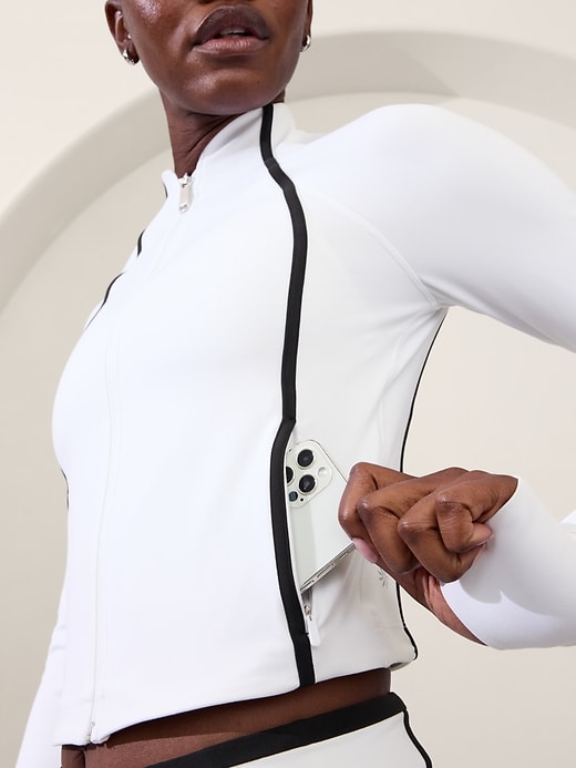 Image number 5 showing, Salutation Crop Jacket
