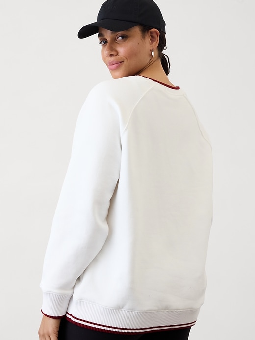 Image number 4 showing, Forever Fleece V-Neck Sweatshirt