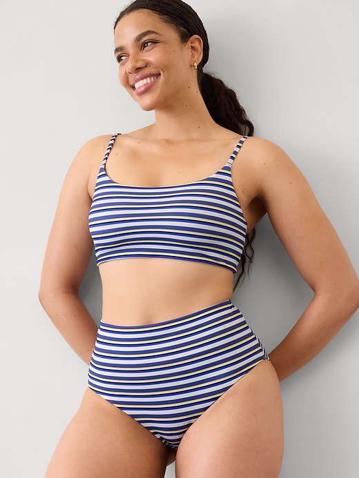 Image number 3 showing, High Waist Full Swim Bottom