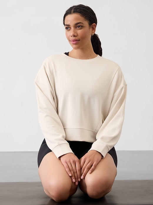 Image number 5 showing, Seasoft Rib Crewneck Sweatshirt