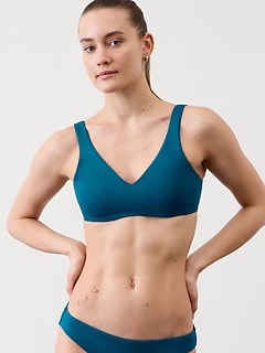 athleta bathing suit tops