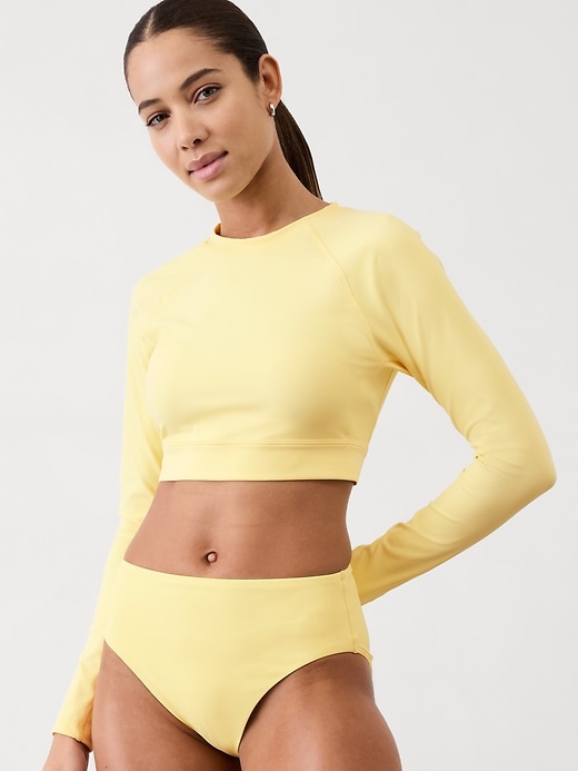 Image number 1 showing, Crop Rashguard