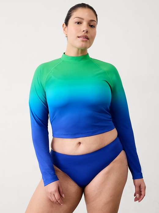 Image number 3 showing, North Point Crop Rashguard