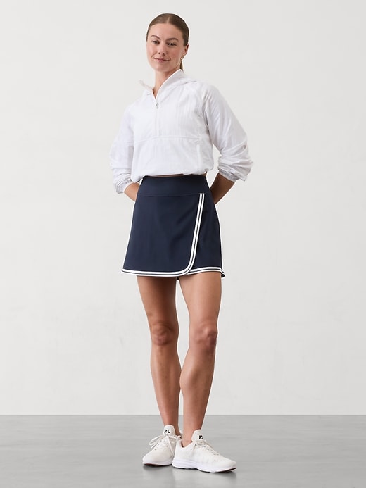 Image number 1 showing, Crosscourt Tipped 14" Skort