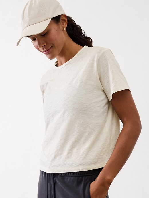 Image number 1 showing, Essential Slub Tee